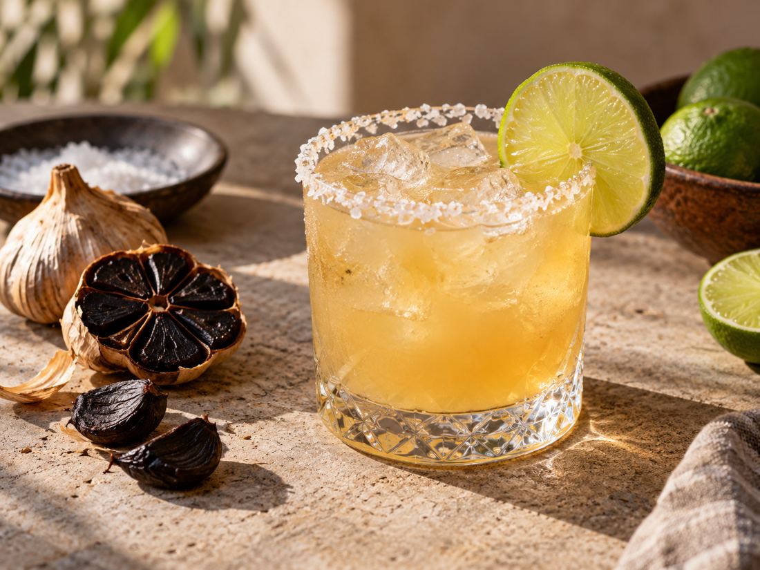 Black Garlic & Honey Margarita