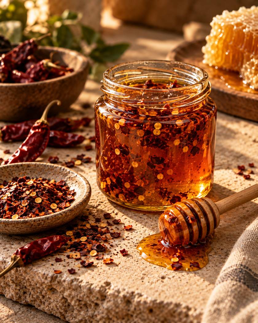 Chili-Infused Hot Honey
