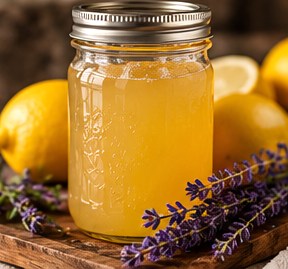 Lavender Vanilla Honey Syrup