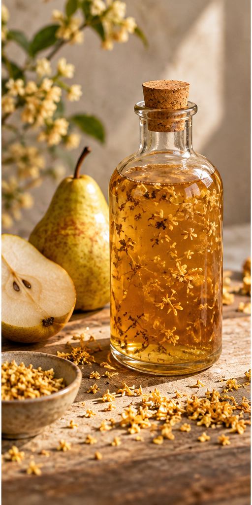 Osmanthus & Pear Honey Syrup