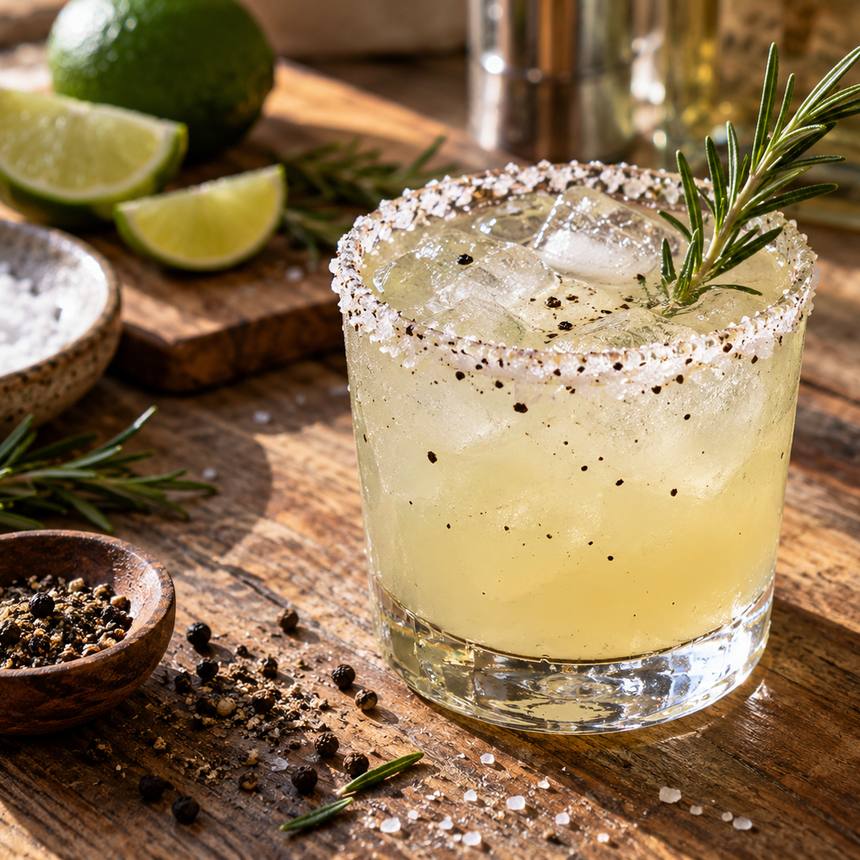 Rosemary Black Pepper Margarita