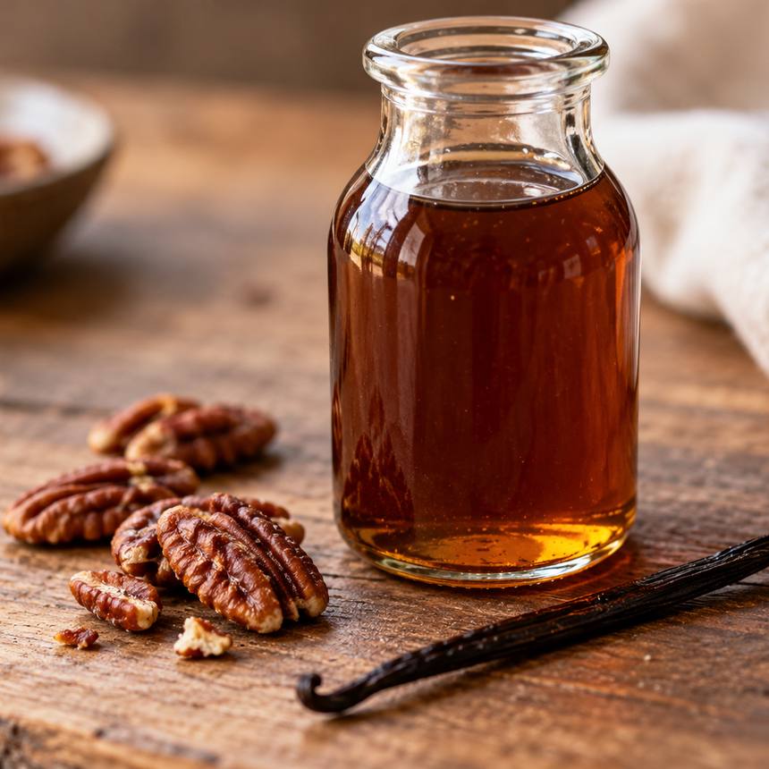 Toasted Coconut Honey Syrup
